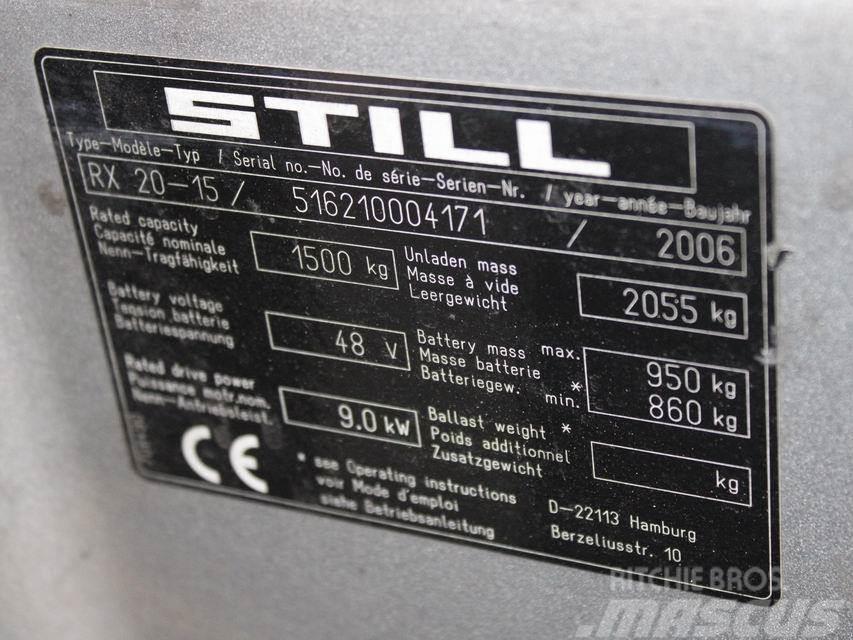 Still RX 20-15 6210 Električni viljuškari