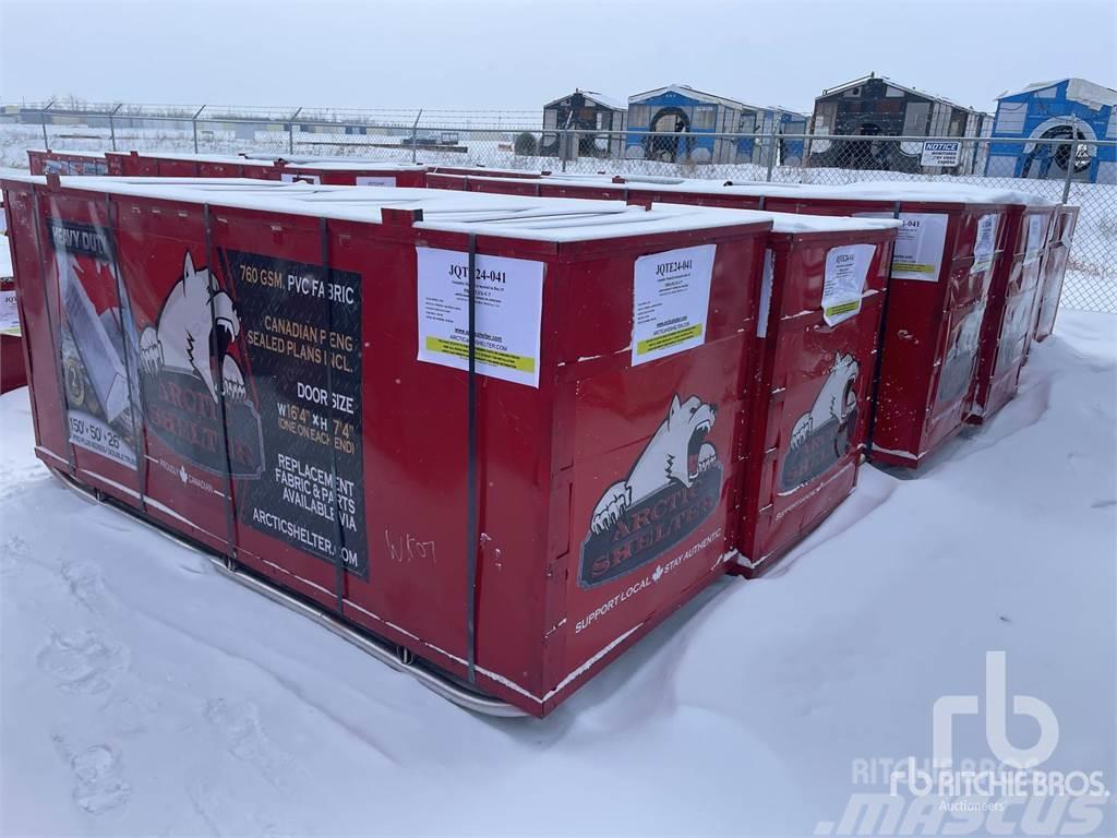 Arctic Shelter 150 ft x 50 ft x 26 ft Peak Dou ... Čelični okviri za građevine