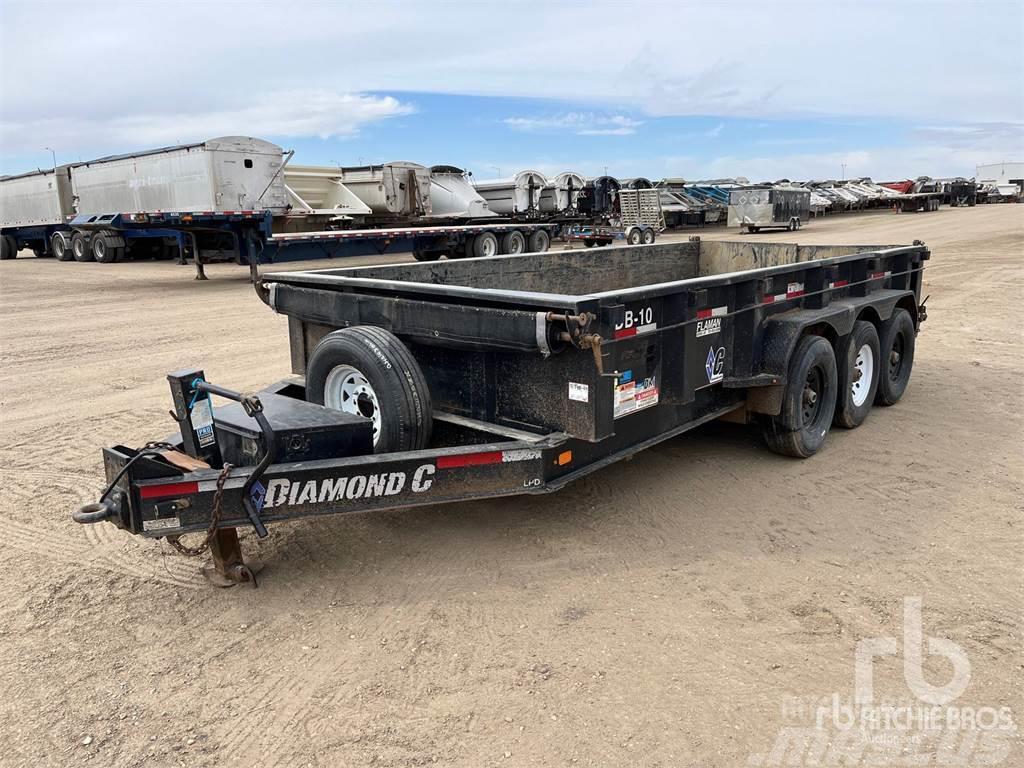 Diamond C 16 ft Tri/A Dump Autotransporter prikolice
