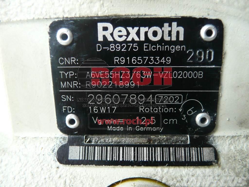 Rexroth A6VE55HZ3/63W-VZL02000B Motori za građevinarstvo