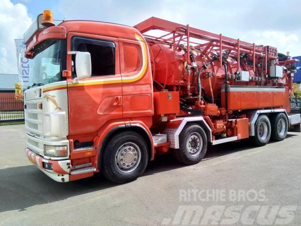 Scania Helmers recycler 164 G Kombi vozila/ vakum kamioni