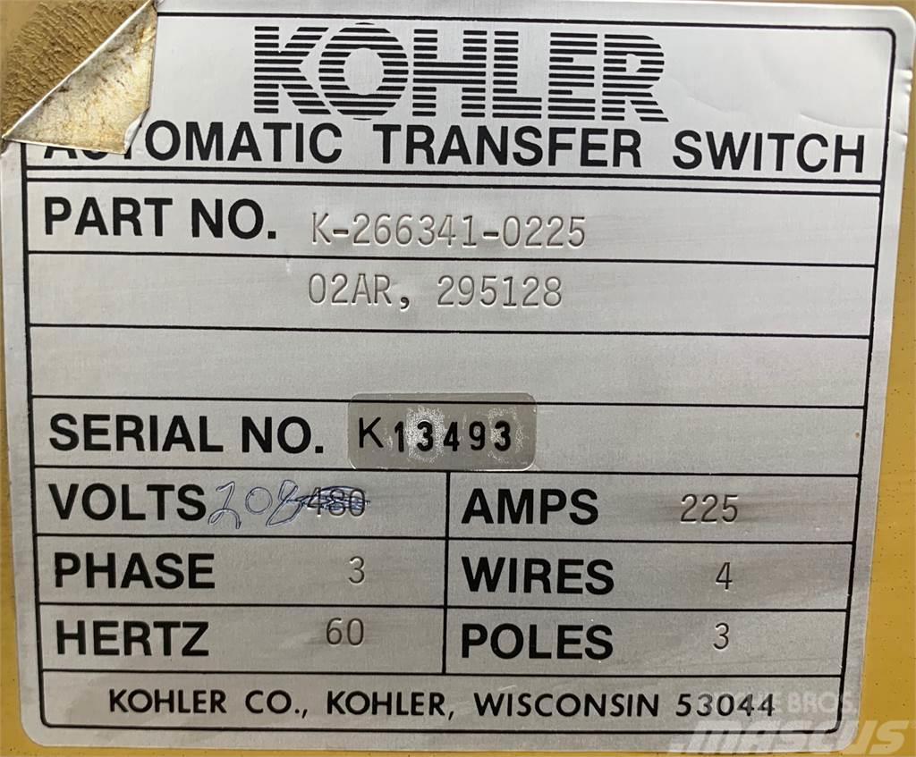 Kohler 225amp 208V Elektronika