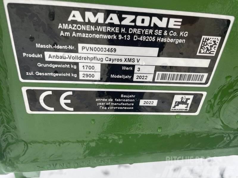 Amazone CAYROS XMS 950 VS Obični plugovi