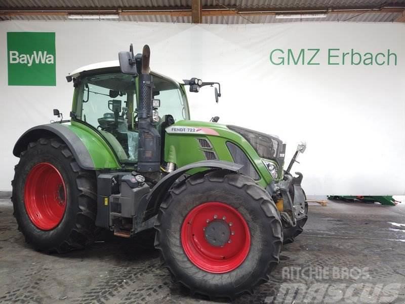 Fendt 722 VARIO S4 PROFI Traktori
