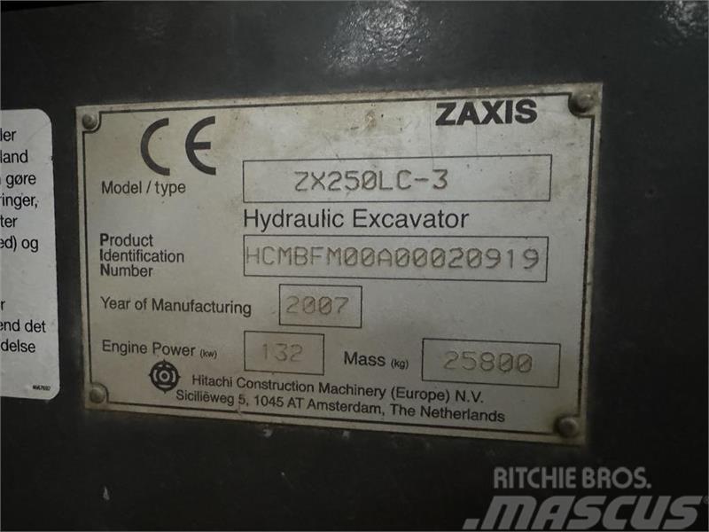 Hitachi Zaxis 250LC-3 Bageri guseničari