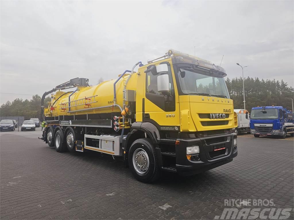 Iveco RAVO WUKO FOR CHANNEL CLEANING druck saug kanal Kombi vozila/ vakum kamioni