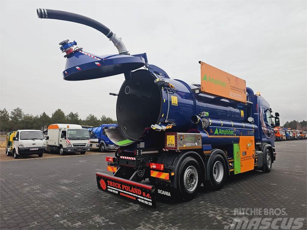 Scania Amphitec VORTEX ATEX EURO 6 vacuum suction loader Kombi vozila/ vakum kamioni