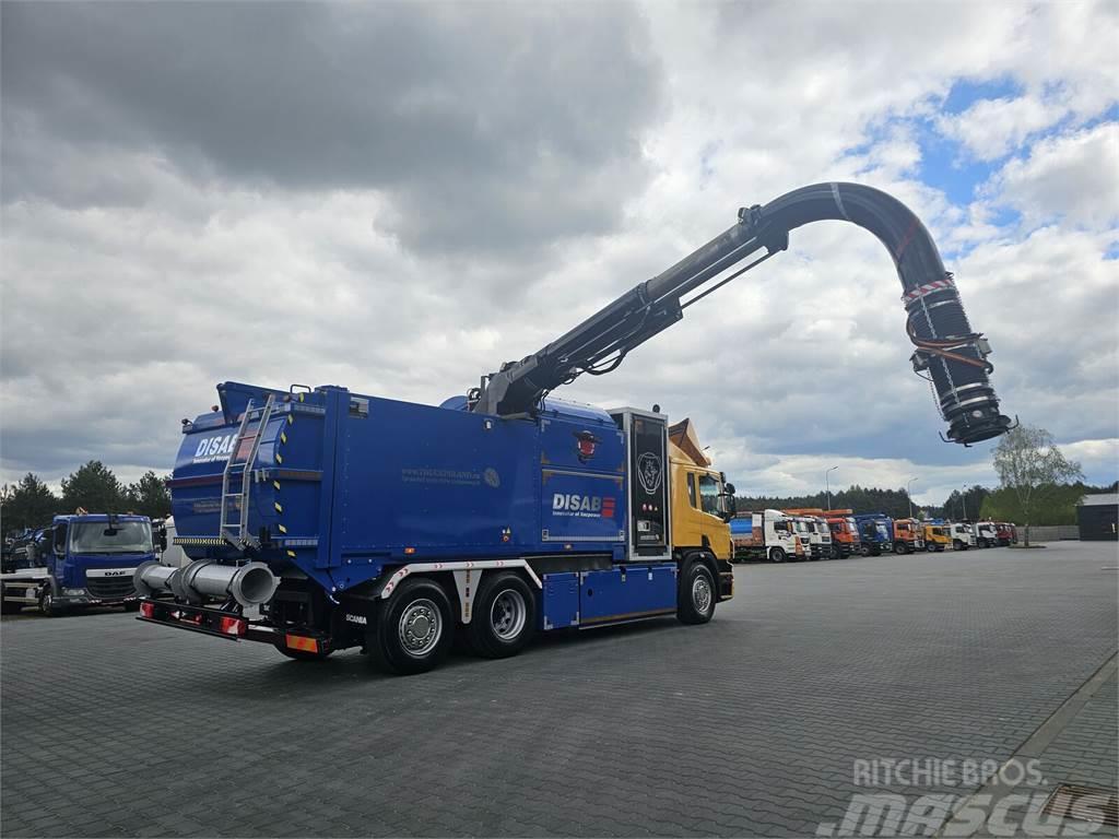 Scania DISAB ENVAC Saugbagger vacuum cleaner excavator su Polovni specijalni bageri