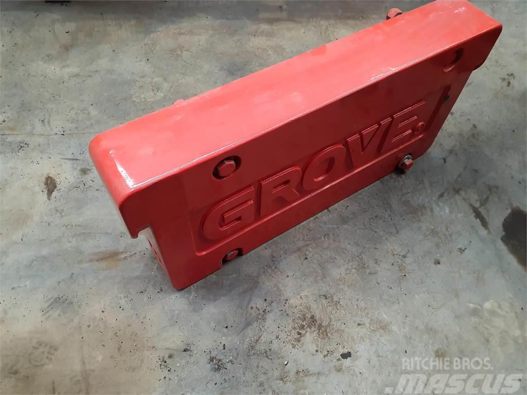 Grove GMK 5130-2 counterweight 1 ton Delovi i oprema za kran