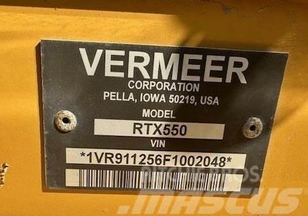 Vermeer RTX550 Rovokopači freze za kanale Trenčeri