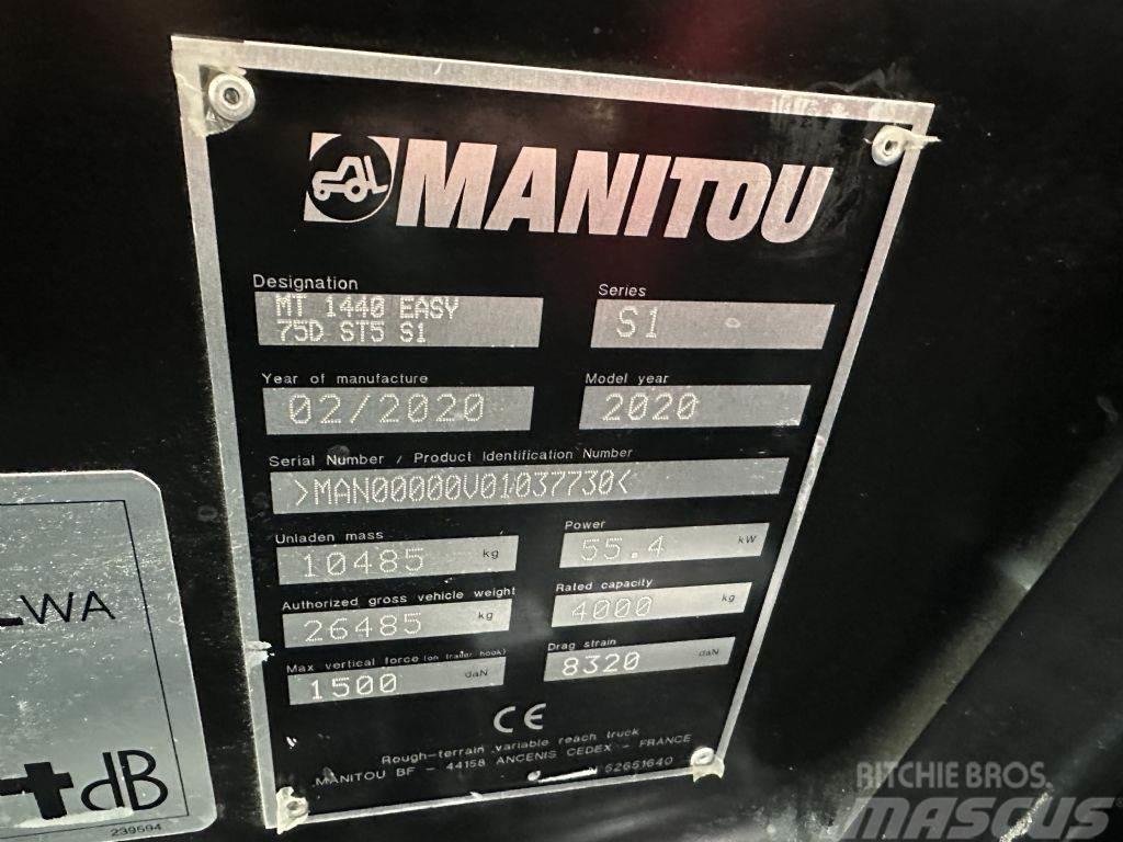 Manitou MT 1440 EASY - TOP ZUSTAND !! Teleskopski viljuškari