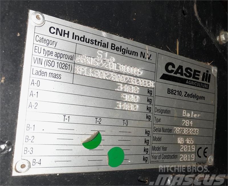 Case IH RB 465 Prese/balirke za rolo bale